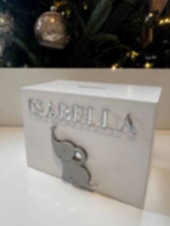 Luxury White Personalised Money Box