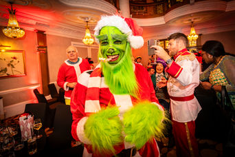 Christmas Party Fancy Dress as the Grinch