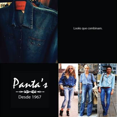 Camisa Jeans Feminina