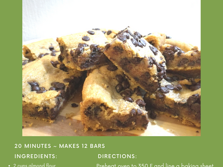 The Best Better For You Cookie Bars