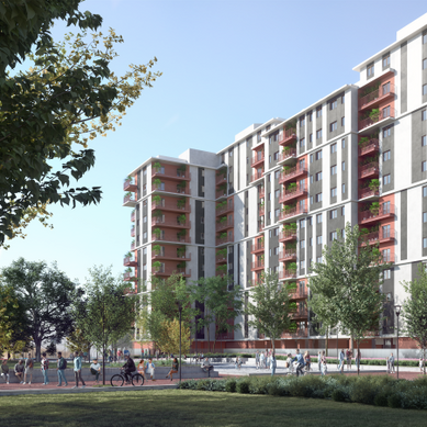 Edificio residenziale - Progetto architettonico PARK Associati | Milano (MI)