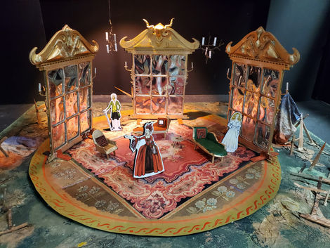 'Dangerous Liaisons' Conceptual Design Set Model  