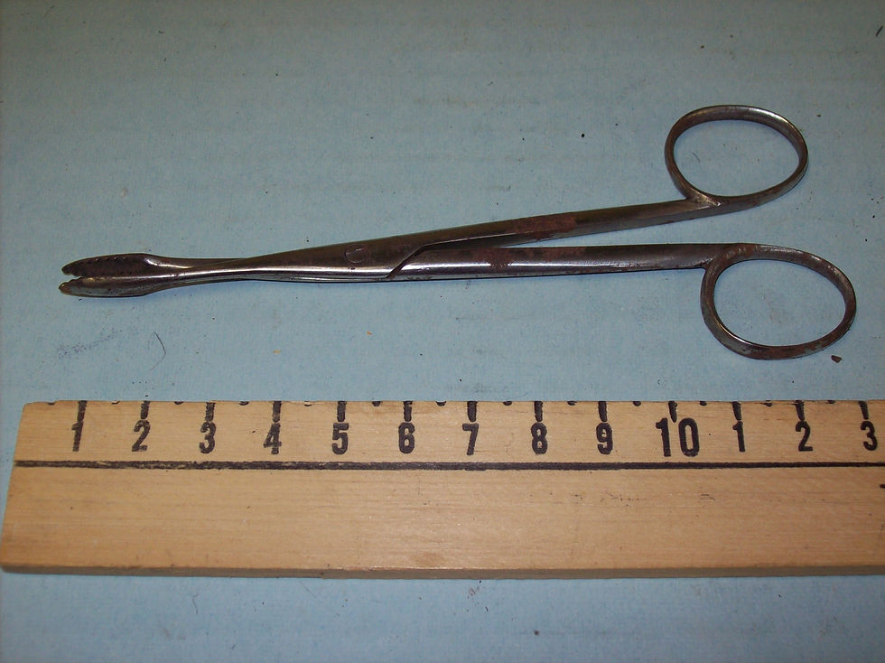 Surgical clamp from civil war era