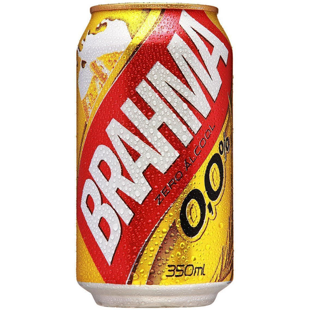 Clique para ampliar imagem  Cerveja Brahma Zero Álcool 350ml