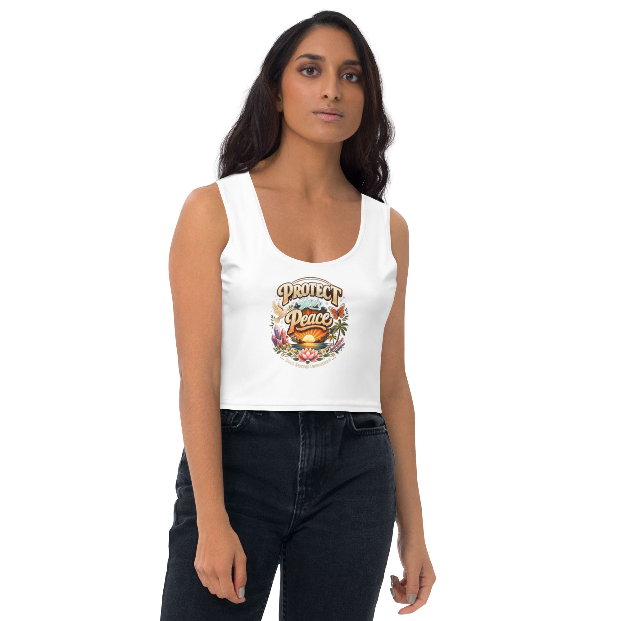 Protect your Peace Crop Top