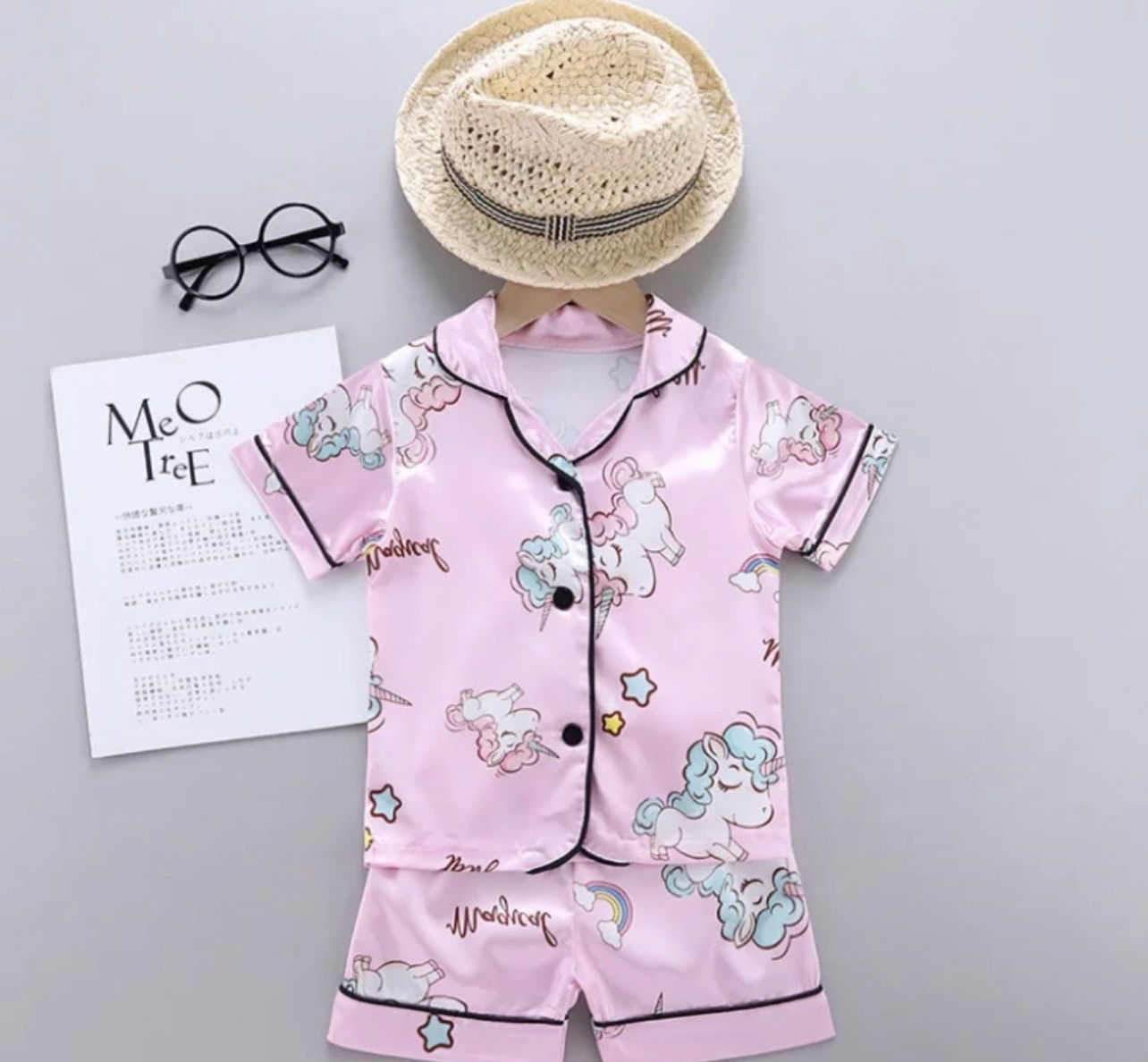 Pink Unicorn Short Girls