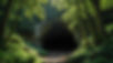 large cave in a forest clearing.jpg