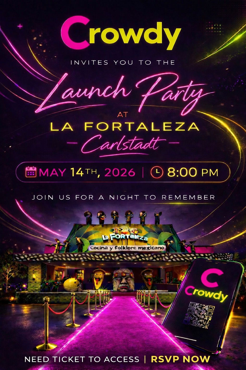Estás invitado al lanzamiento oficial de Crowdy