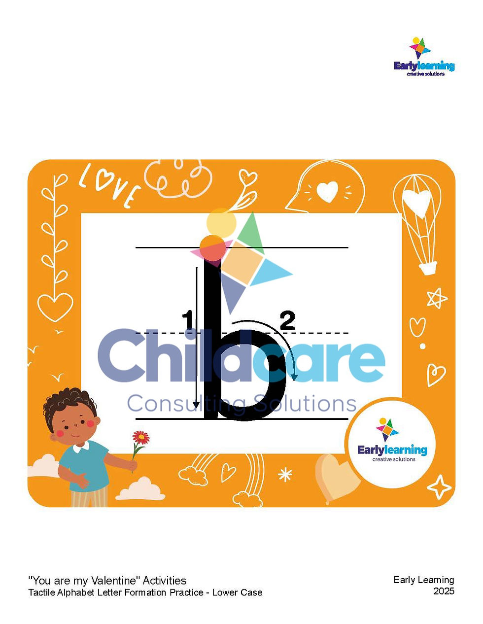 Thumbnail: Alphabet | Lower Case - You are My Valentine