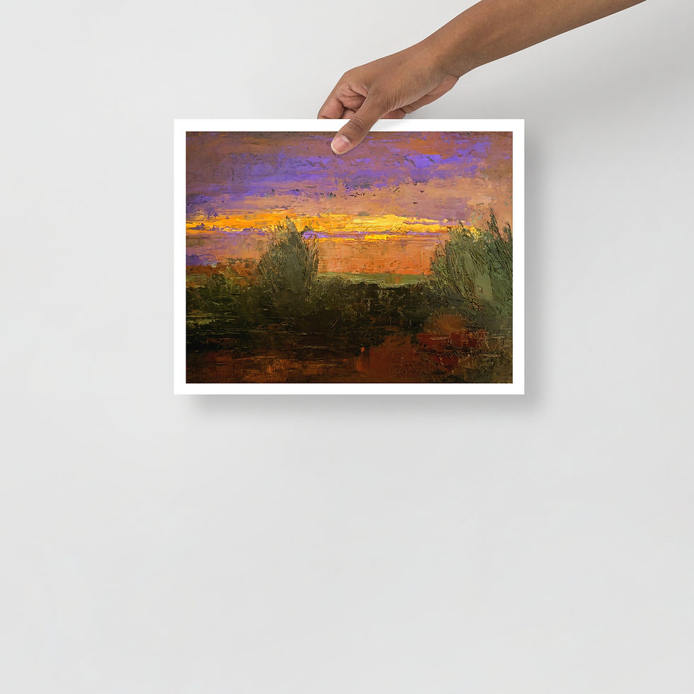 Thumbnail: Into The Field - Painting Print 