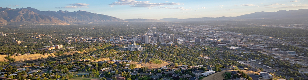 View from Ensign Peak