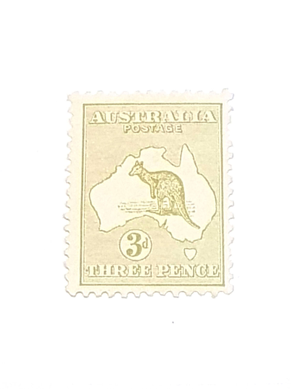 1913 Kangaroo Stamp
