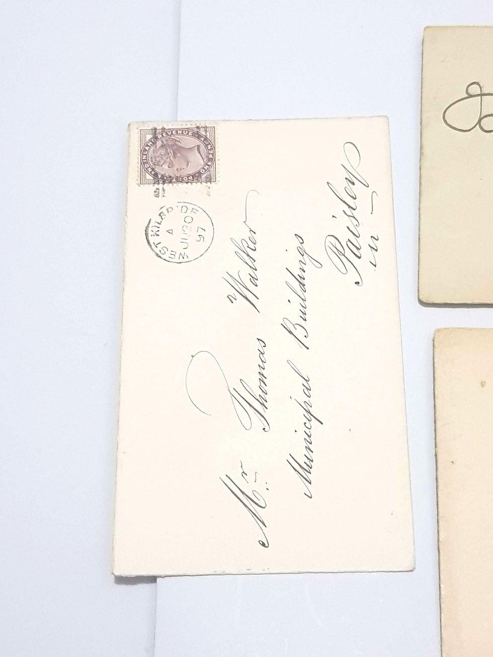 Thumbnail: Five 1900s Era Historical Letters - See condition