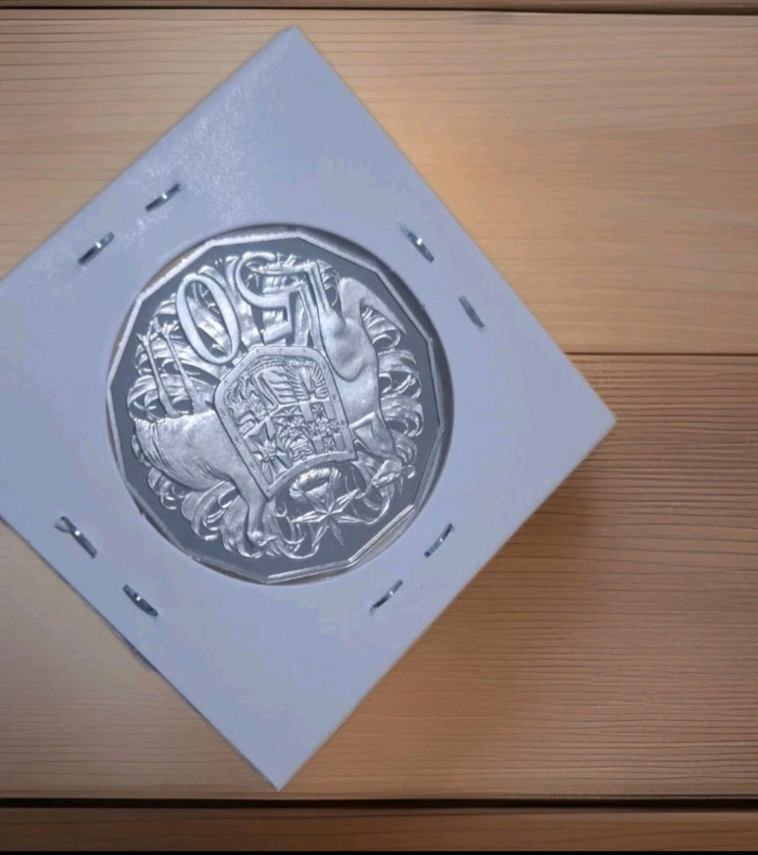 2021 50cents Coin ex Colored Flag RAM Proof Set Coin Uncirculated 👌👌