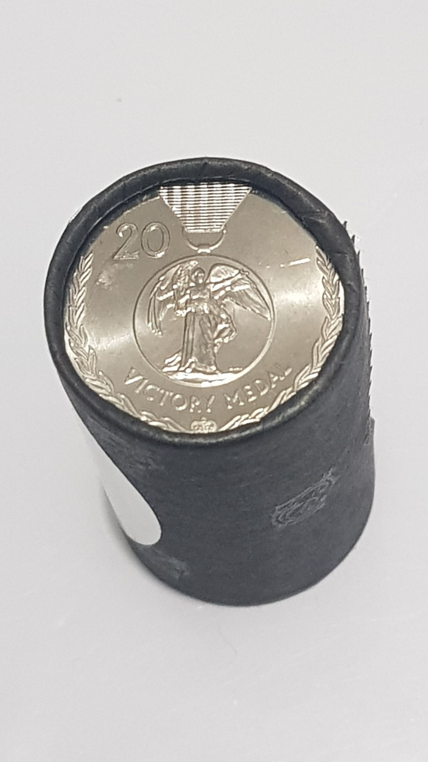 Victory Medal 2017 ANZAC LEGEND 20C cotton and co roll - Uncirculated 20 coins