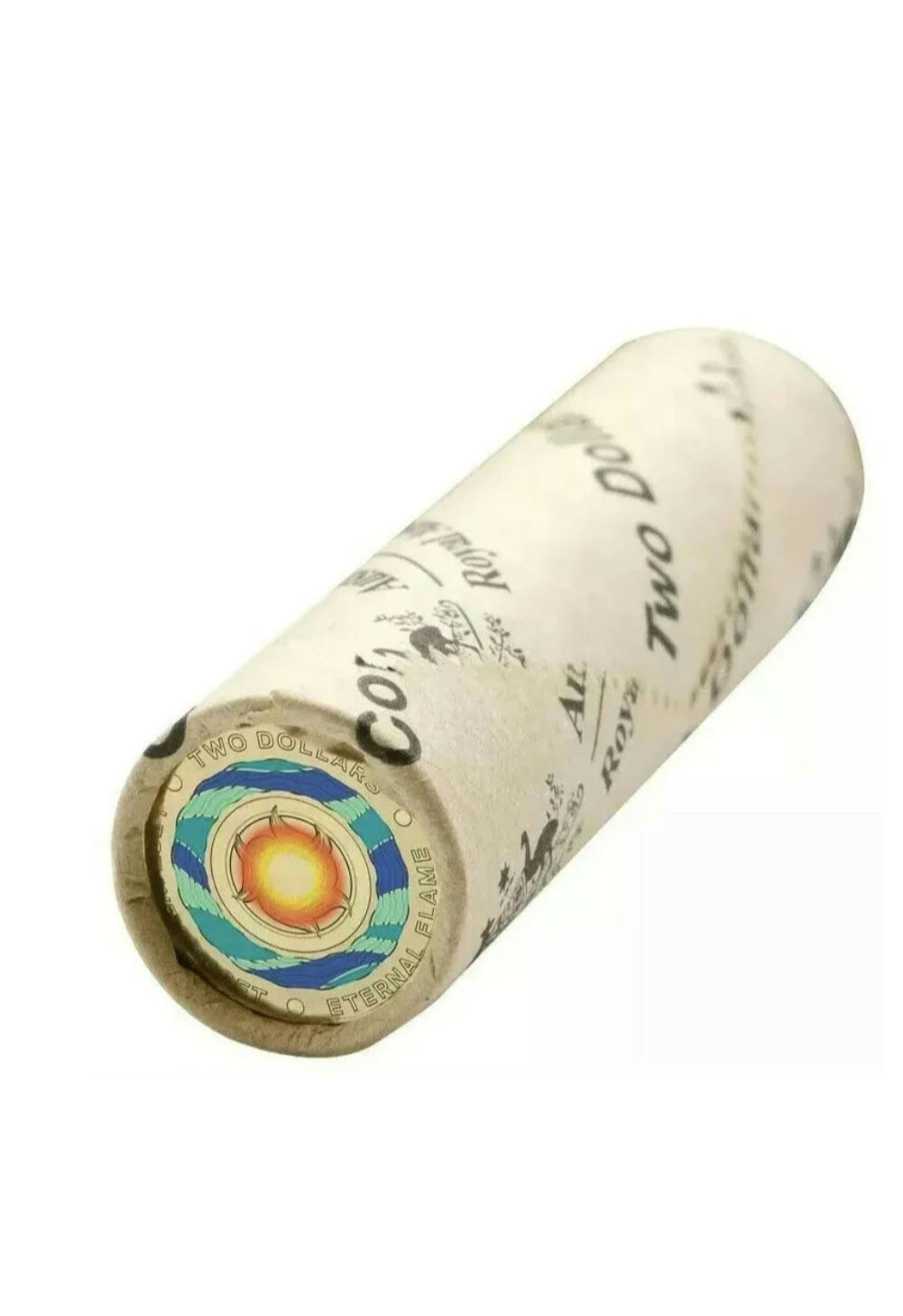 2018 ETERNAL FLAME - $2 - RAM ROLLS - HEAD TO TAIL