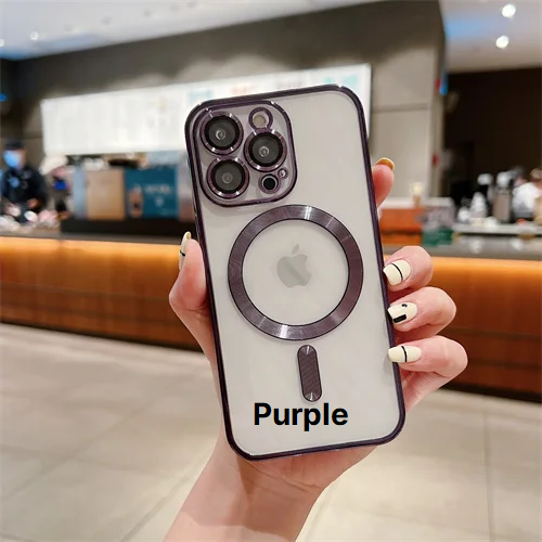Thumbnail: Luxury Plating For Magsafe Case For Iphone
