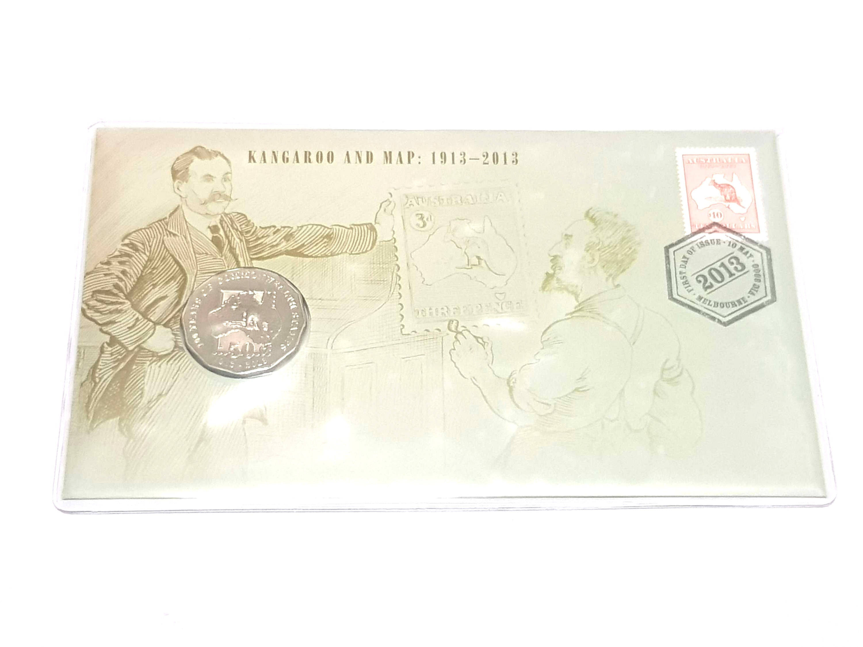 2013 KANGAROO AND MAP: 1913 - 2013