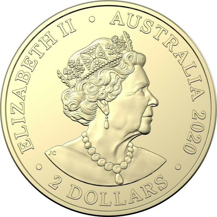 Thumbnail: 2020 Firefighter $2 Coloured Coin from RAM Roll - UNCIRCULATED