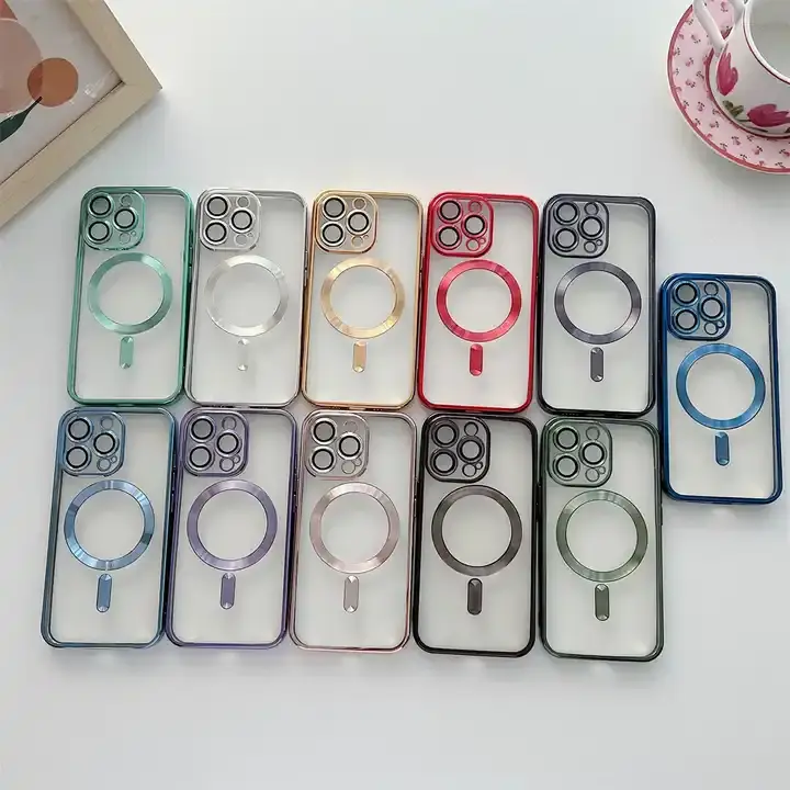 Luxury Plating For Magsafe Case For Iphone