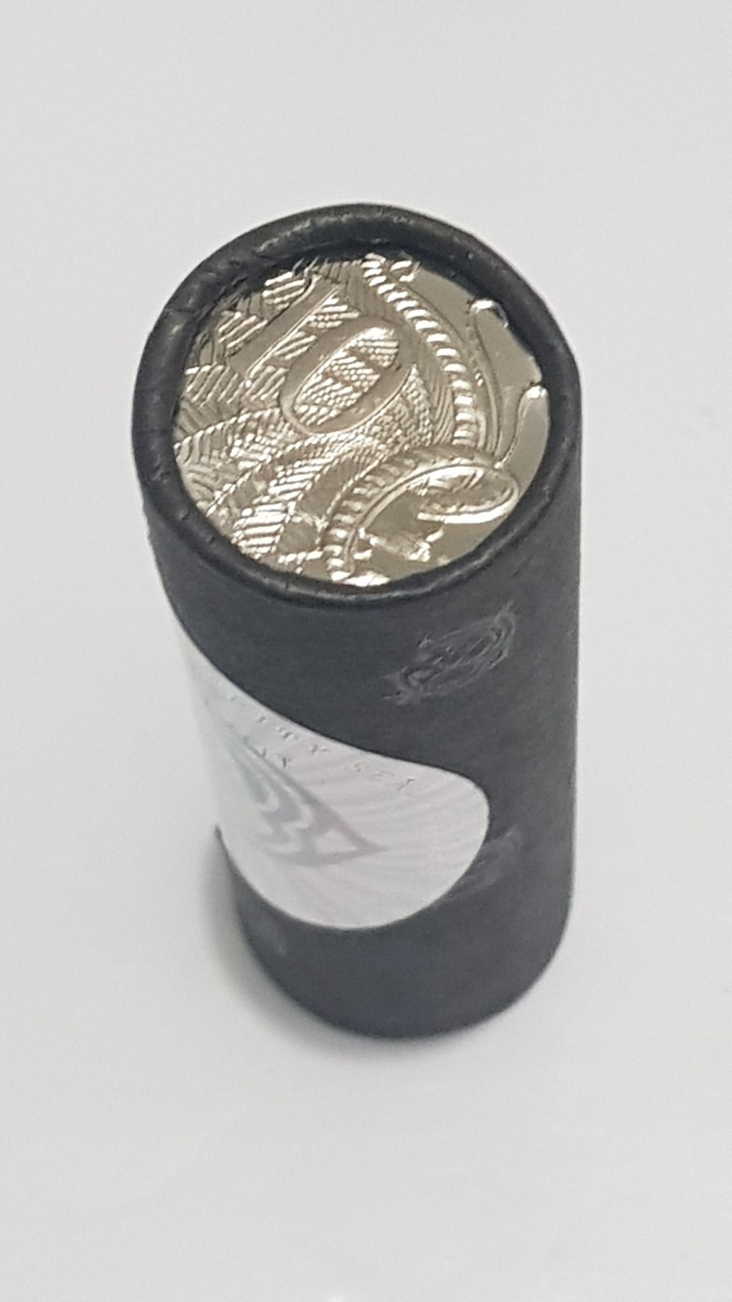 2019 10c JC Effigy Cotton & Co roll - 40 coins in Total