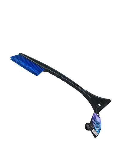 Щетка для снега KS-44-B со скребком синяя