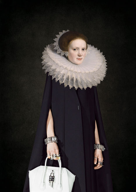 Givenchy & Michiel Jansz van Mierevelt Collage