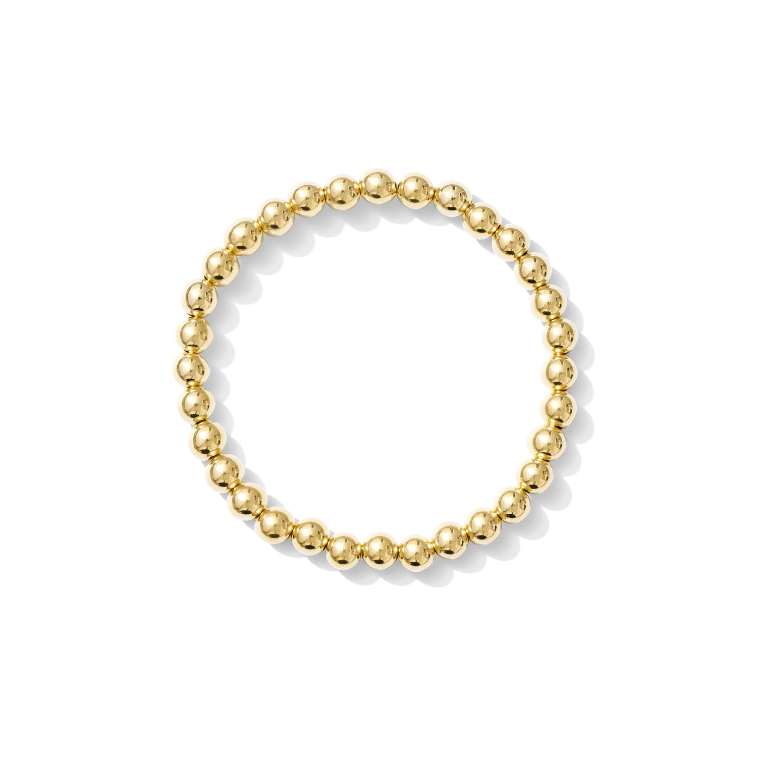 Gold Beaded Bracelet