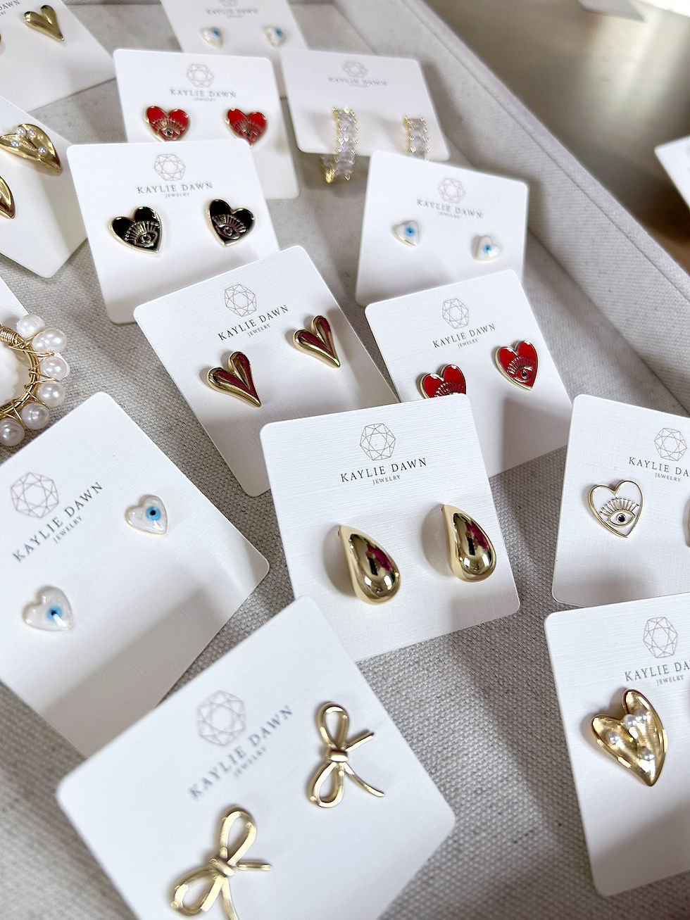Thumbnail: dainty earrings inspired by trending bow & pearl styles