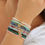 Thumbnail: Stretchy Gemstone Bracelets on a model