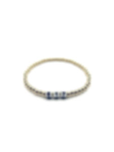 Area Code or Zip Code Custom Stretchy Bracelet