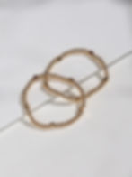 gold bracelet with stars