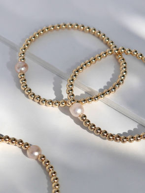 14k Gold Filled Bracelets by Kaylie Dawn Jewelry