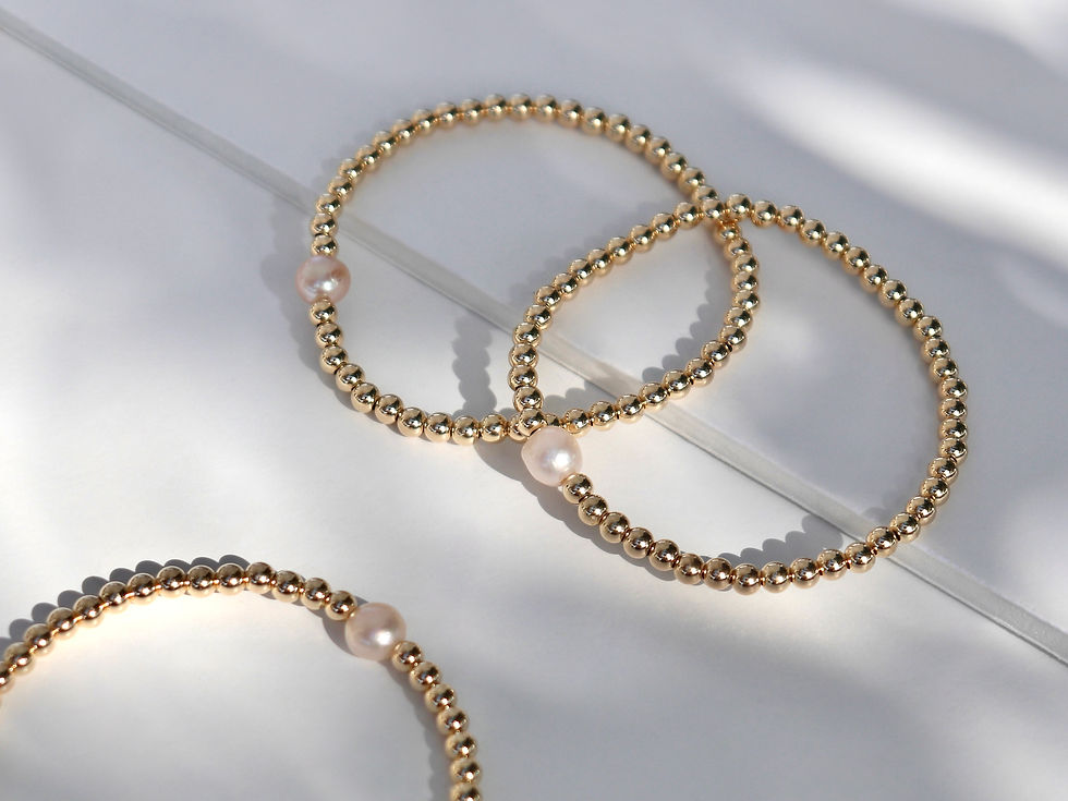 14k Gold Filled Bracelets by Kaylie Dawn Jewelry