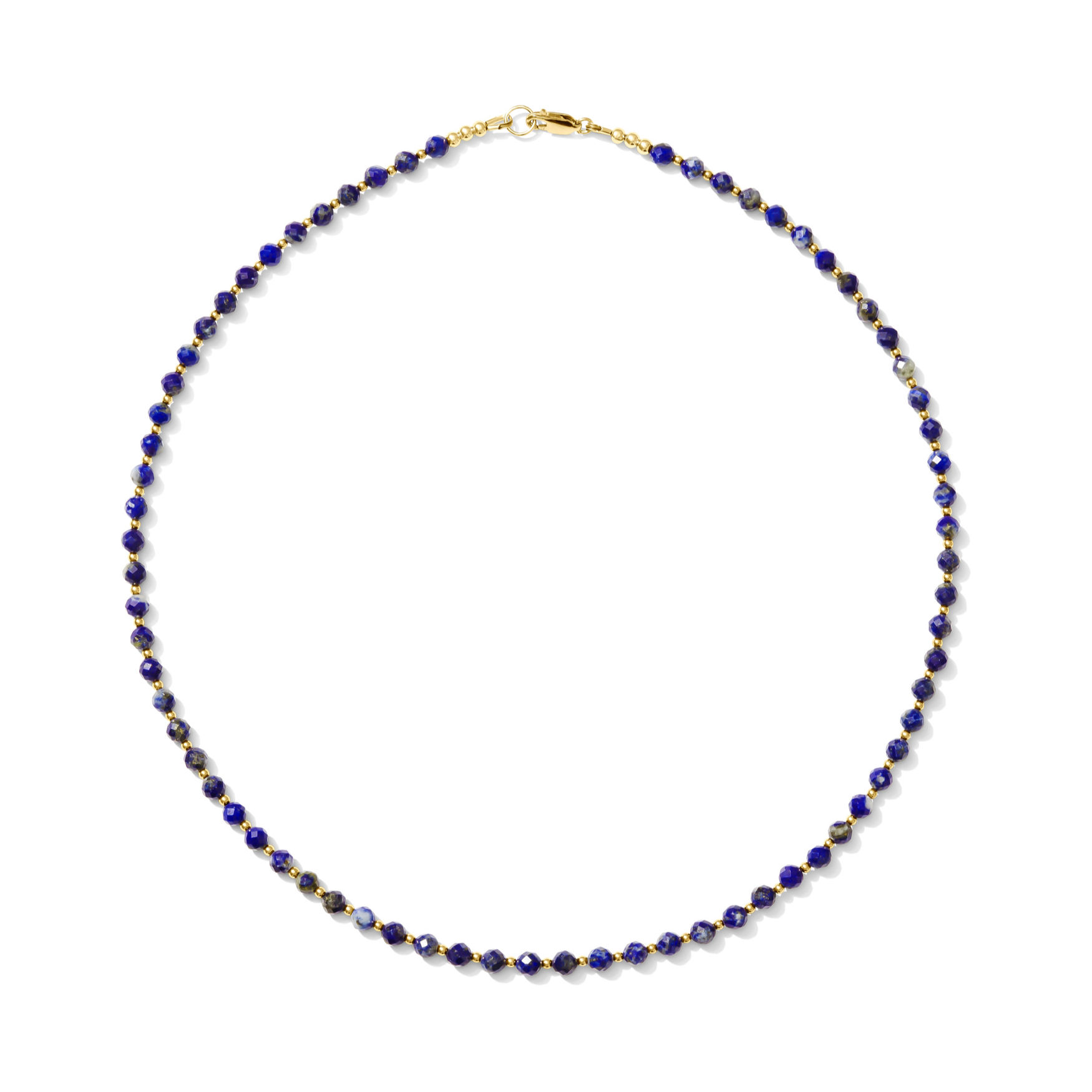 Kaylie Dawn Gemstone Necklace in Blue