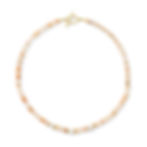 gemstone statement necklace with pearls