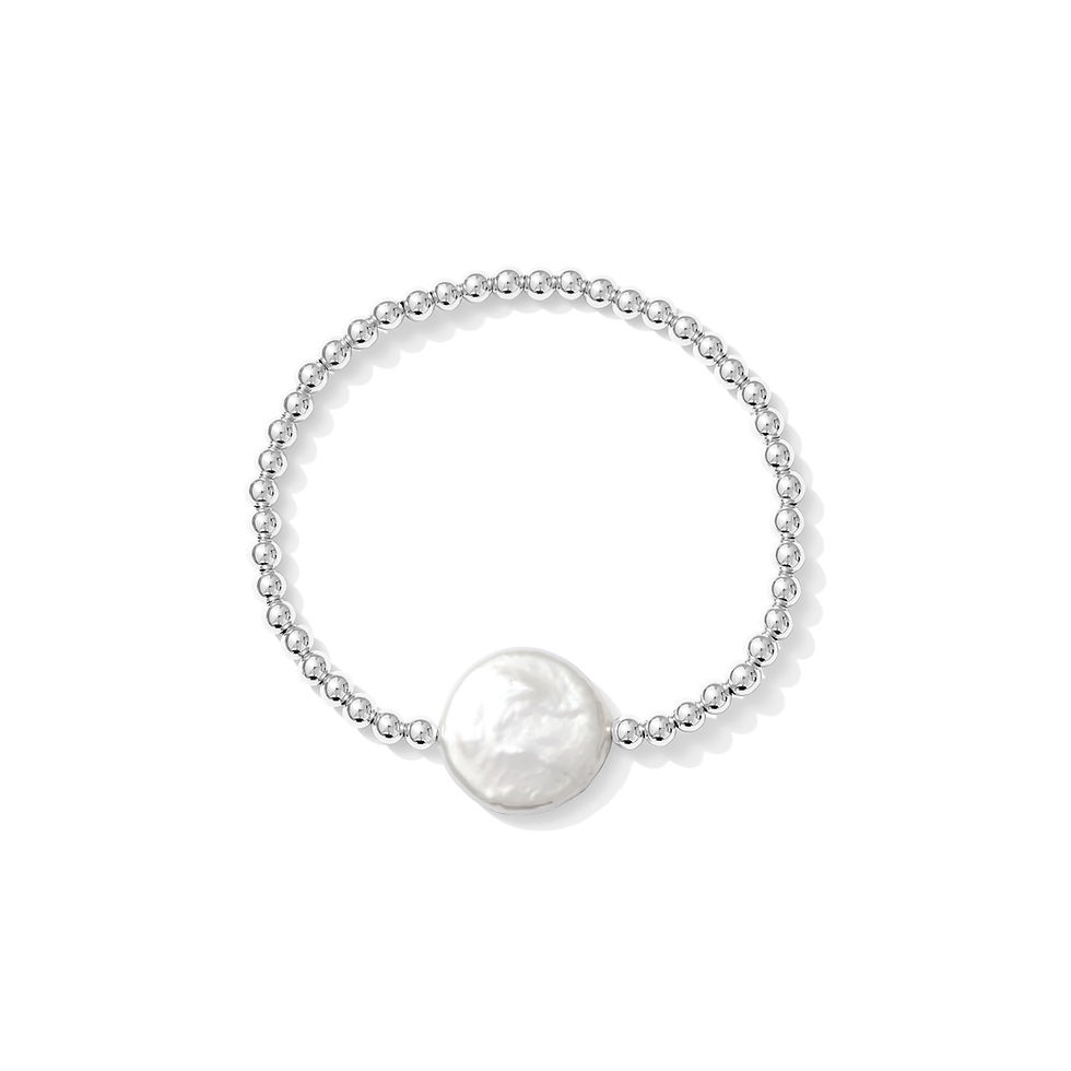 COIN PEARL BRACELET