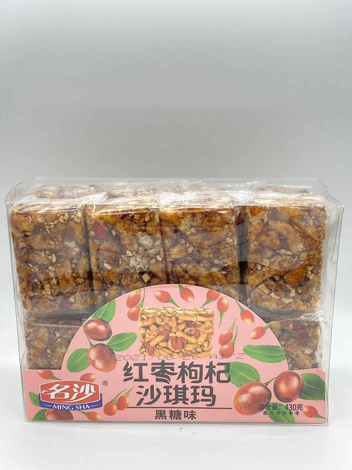 名沙*紅棗枸杞沙琪瑪430g-CN163A