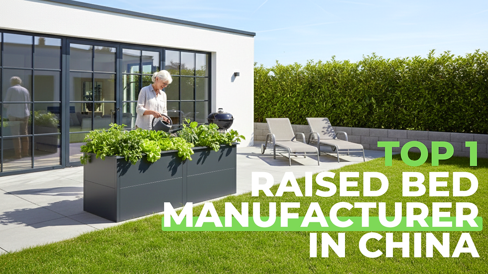 Redefining "Smart Manufacturing in China": Why Hongmao Garden is the Premier Partner for Global Retailers in Raised Garden Beds