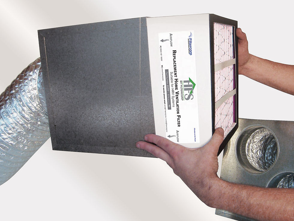 HFS Home Ventilation Filter F7 HRV Installation