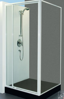 White full Framed Integrity hinged shower screens campbellfield melbourne