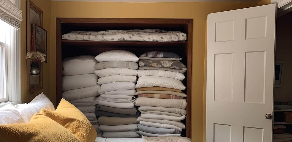 old style linen press swap to new DIY Wardrobe