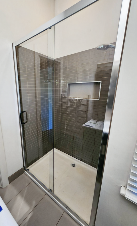 Modern Sliding Shower Screen wall to wall sliding door shower screen melbourne