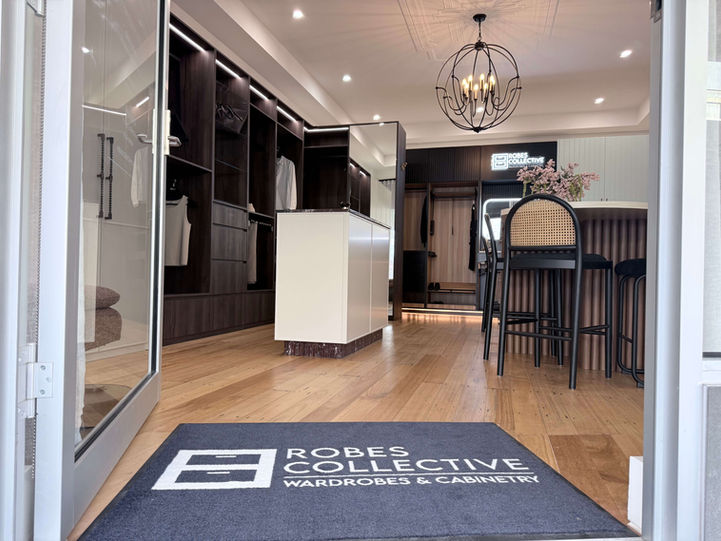 design studio by custom wardrobes makers Melbourne - entrance