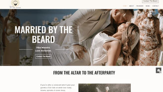wix website design for marriage celebrant