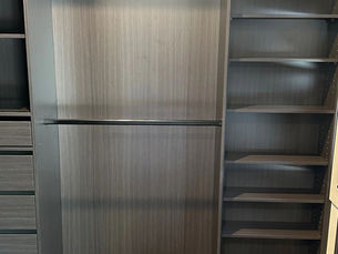 custom wardrobes melbourne - back wall