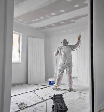 detailed pre painting preparation for interior house painting on the gold coast