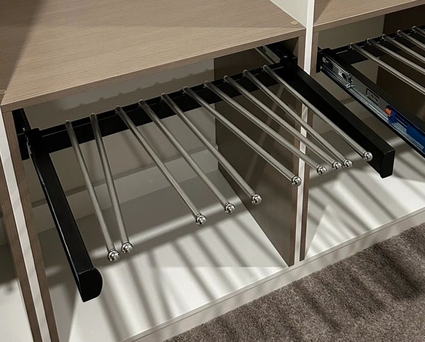 detail in custom wardrobe Melbourne