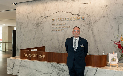 No1 Anzac Square Brisbane concierge