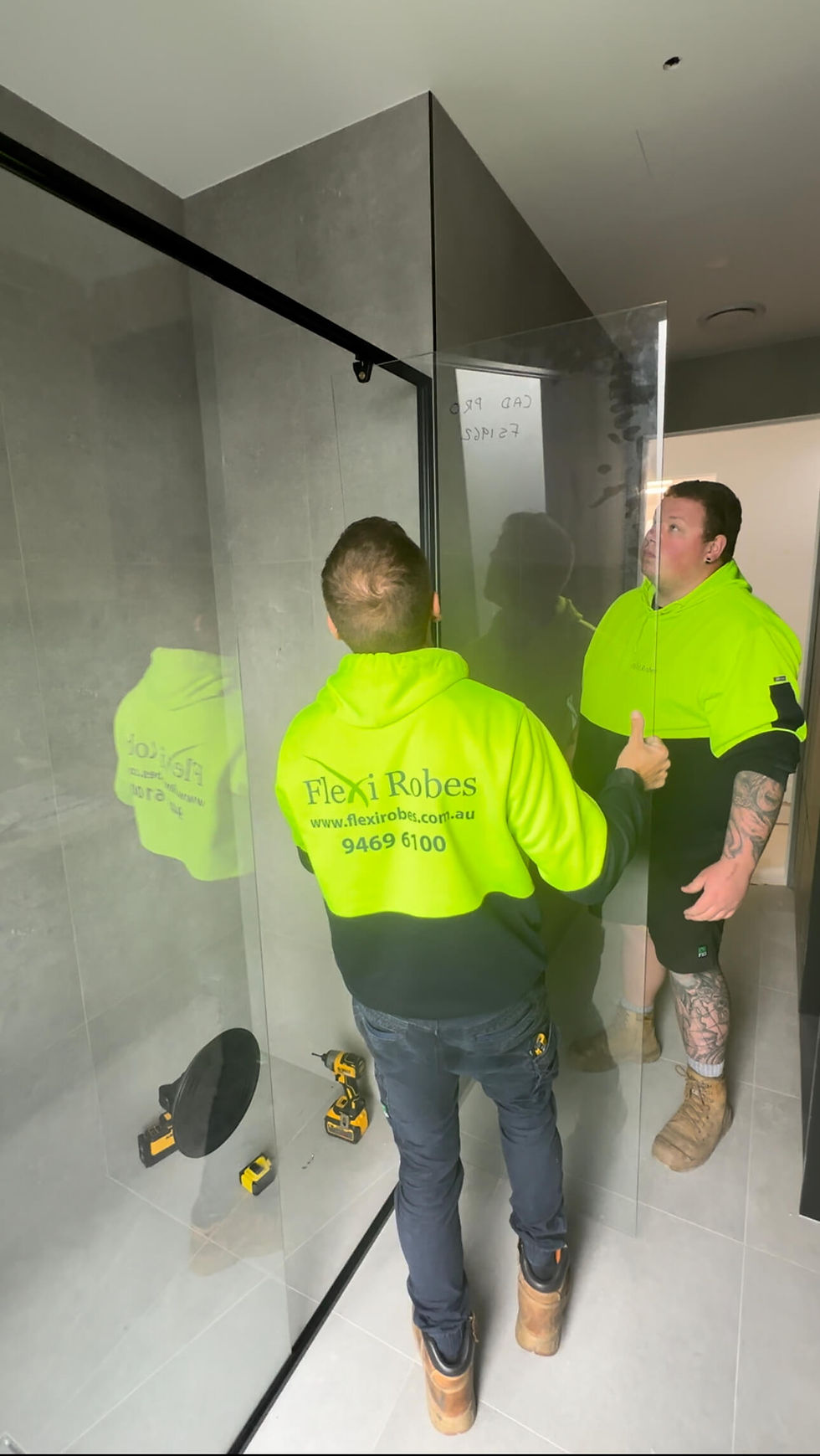 shower screen installation Melbourne by FlexiShowers